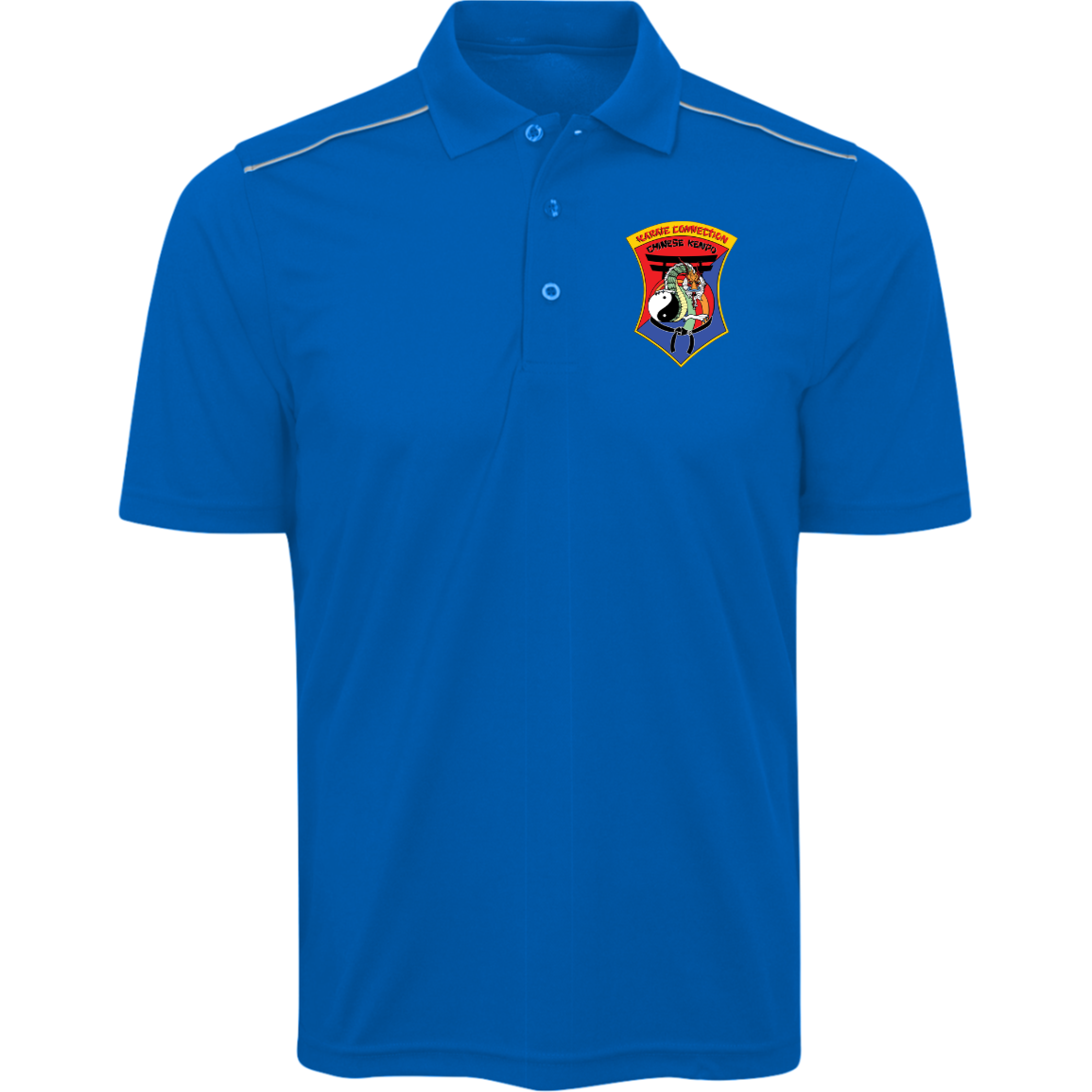 IKCA Logo FRONT ONLY Core 365 Mens Radiant Pique Polo