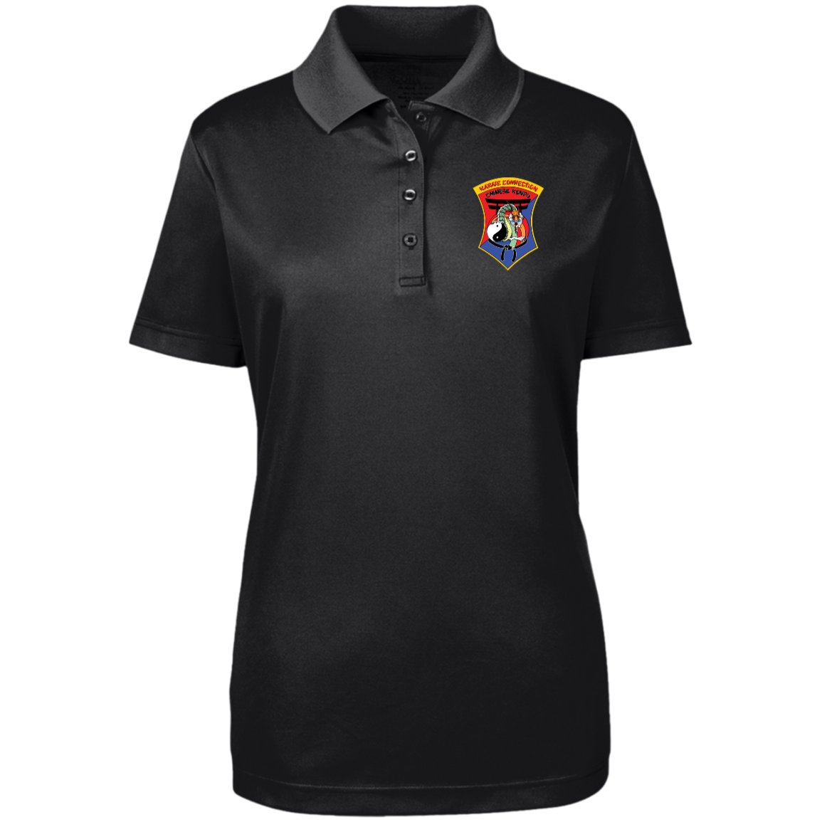 IKCA Logo FRONT ONLY Core 365 Womens Origin Pique Polo