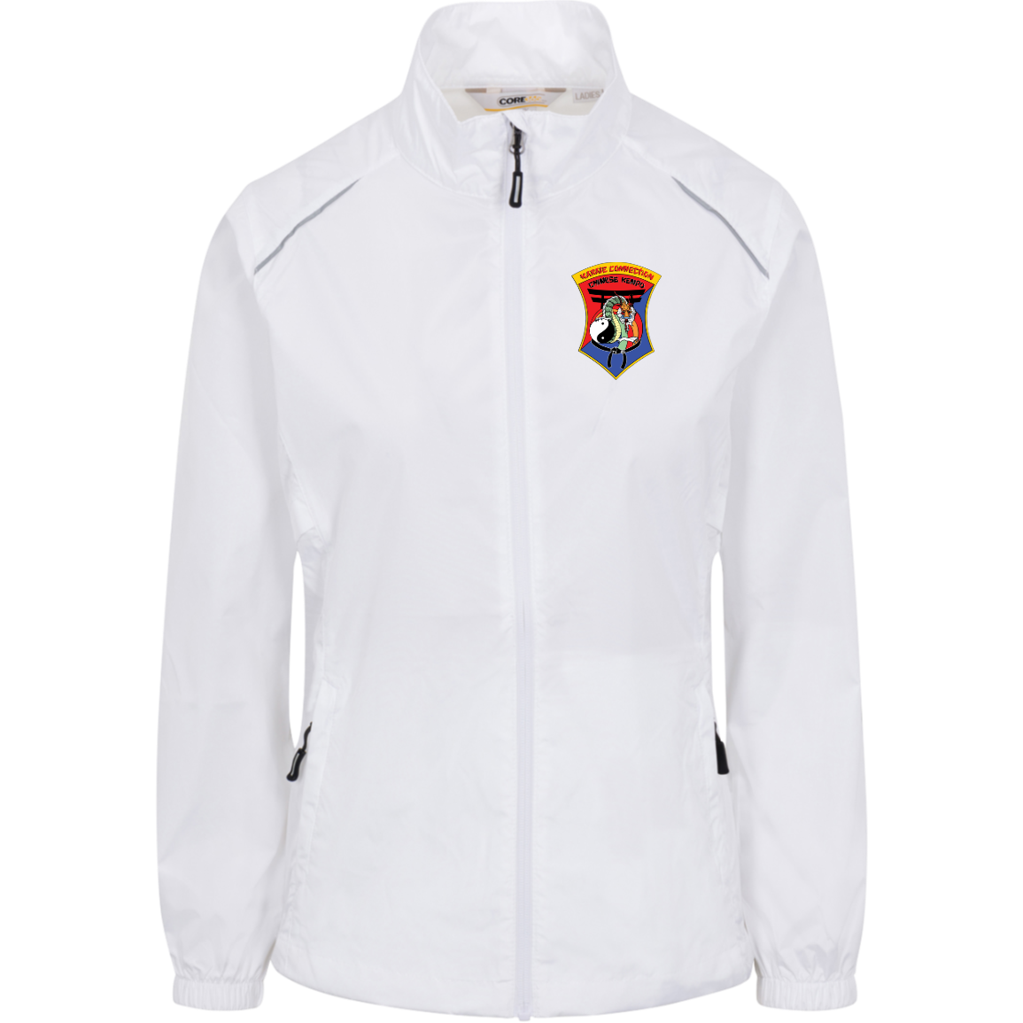 IKCA Logo FRONT ONLY Core 365 Womens Techno Lite Jacket