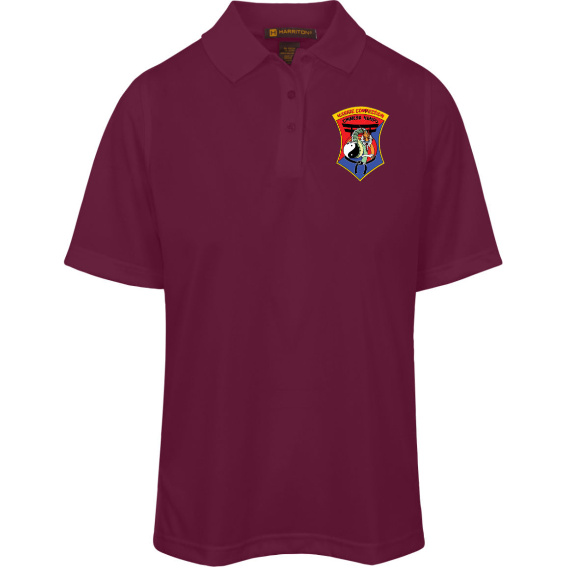 IKCA Logo FRONT ONLY Harriton Womens Advantage Plus Polo