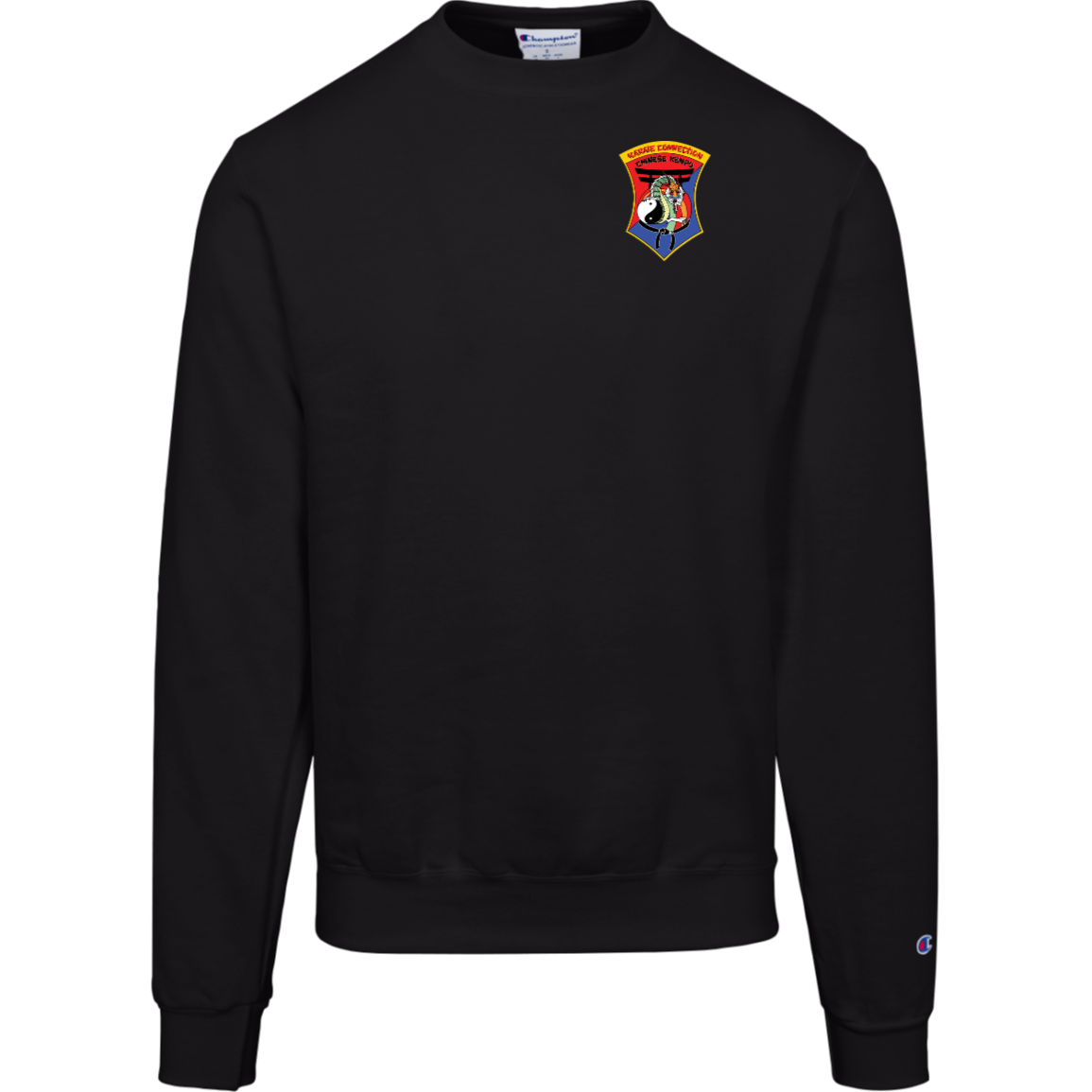 IKCA Logo FRONT ONLY Champion Mens Powerblend Crewneck Sweatshirt