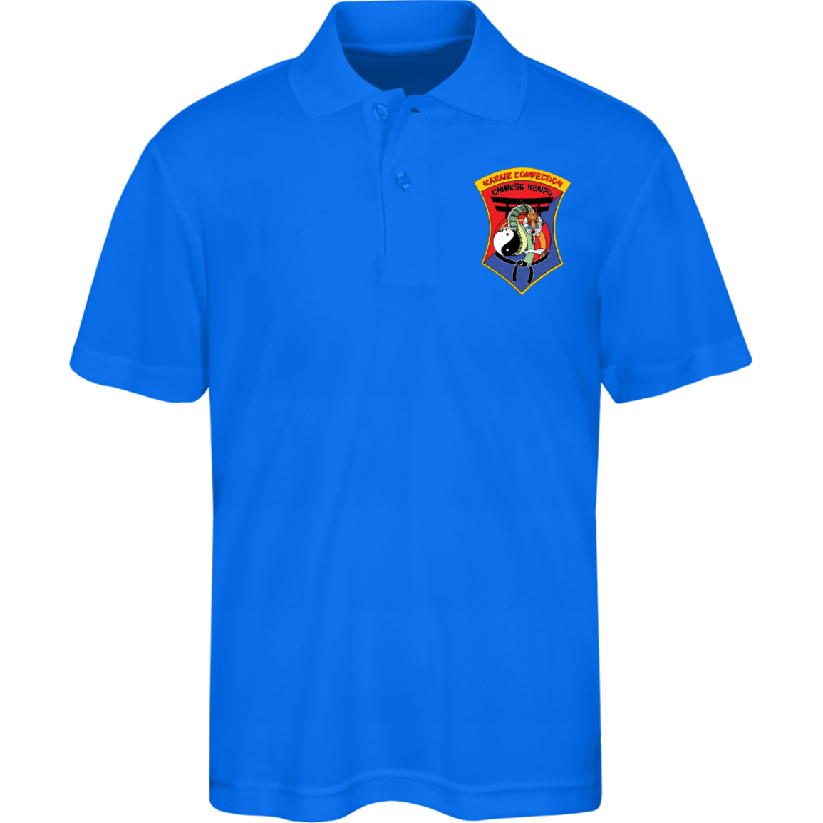 IKCA Logo FRONT ONLY Core 365 Kids Origin Pique Polo