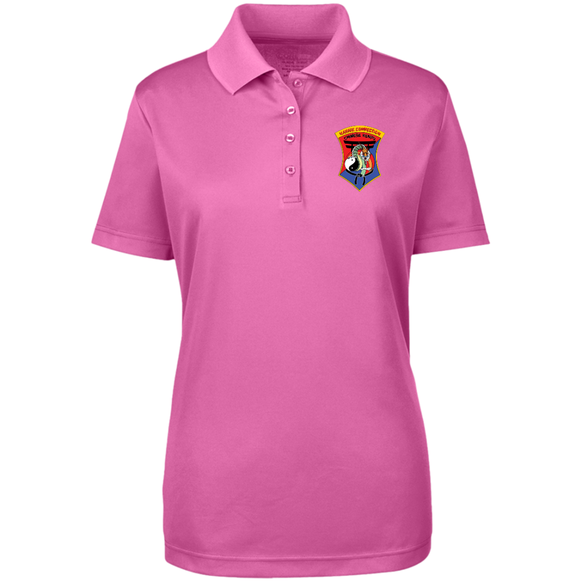 IKCA Logo FRONT ONLY Core 365 Womens Origin Pique Polo