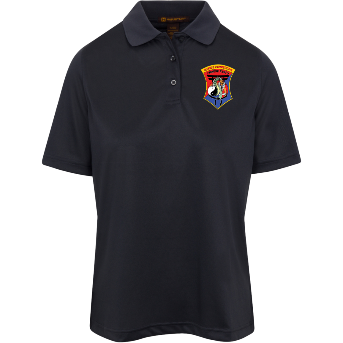 IKCA Logo FRONT ONLY Harriton Womens Advantage Plus Polo