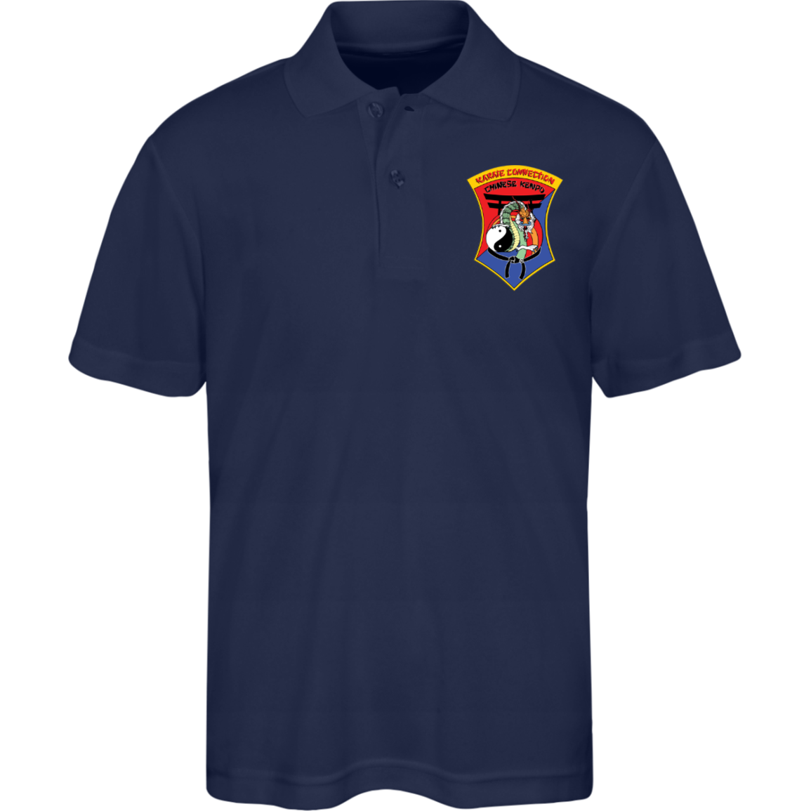 IKCA Logo FRONT ONLY Core 365 Kids Origin Pique Polo