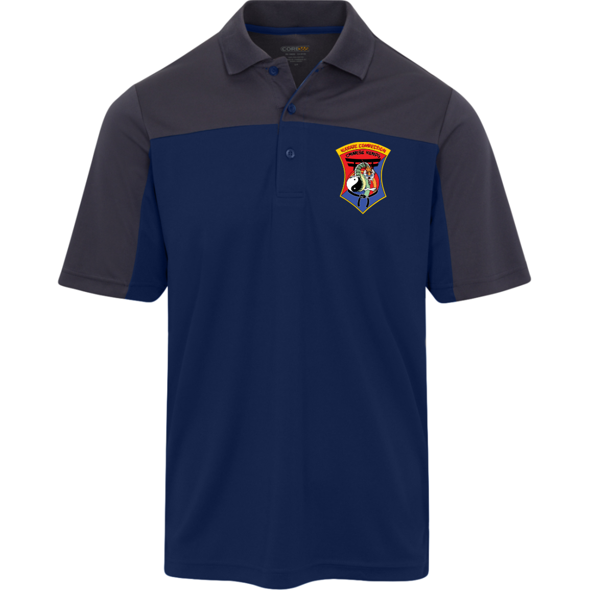 IKCA Logo FRONT ONLY 365 Mens Balance Pique Polo