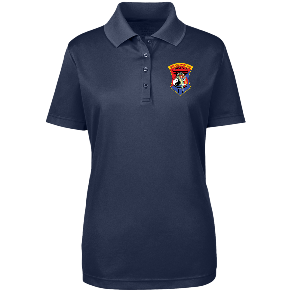 IKCA Logo FRONT ONLY Core 365 Womens Origin Pique Polo