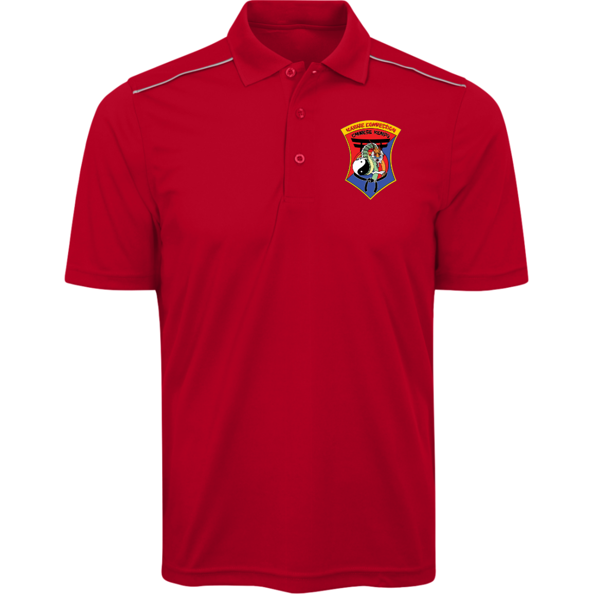 IKCA Logo FRONT ONLY Core 365 Mens Radiant Pique Polo