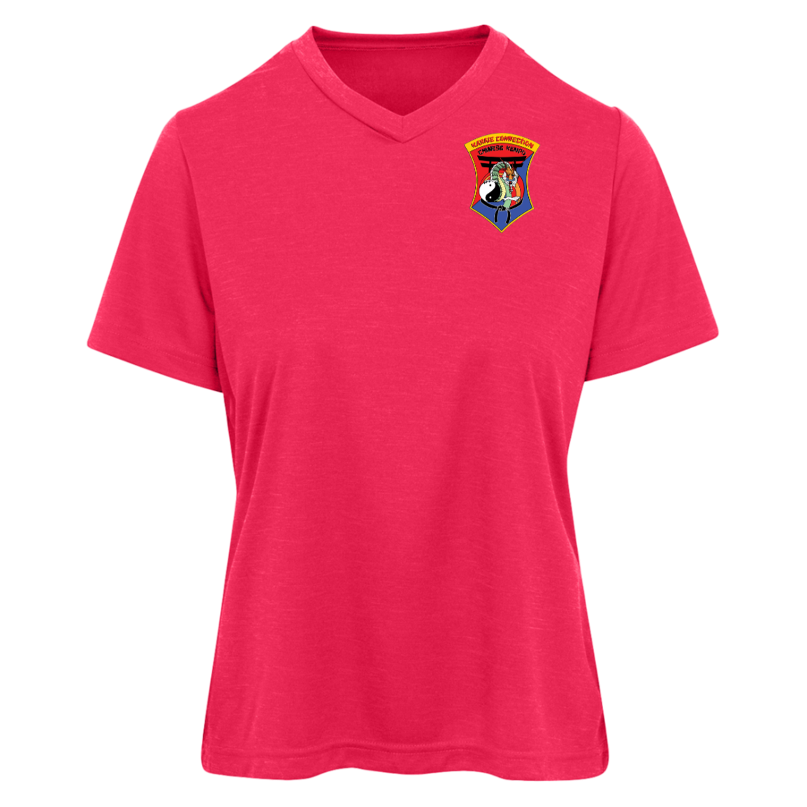 IKCA Logo FRONT ONLY Team 365 Womens Sonic Heather Tee