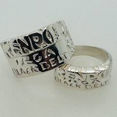 IKCA Black Belt Ring - Small Size