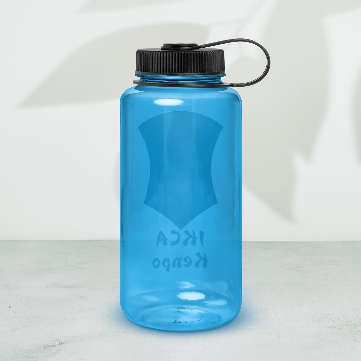 IKCA Logo & branding on 32oz Wide mouth plastic water bottle