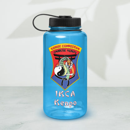 IKCA Logo & branding on 32oz Wide mouth plastic water bottle