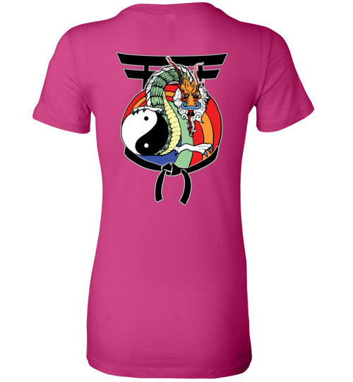 IKCA Crest & Dragon Bella Ladies Tee