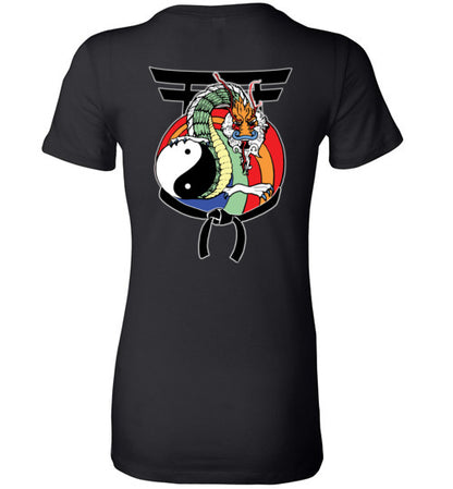 IKCA Crest & Dragon Bella Ladies Tee