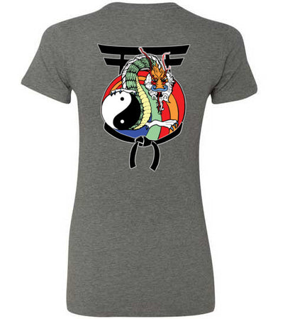 IKCA Crest & Dragon Bella Ladies Tee