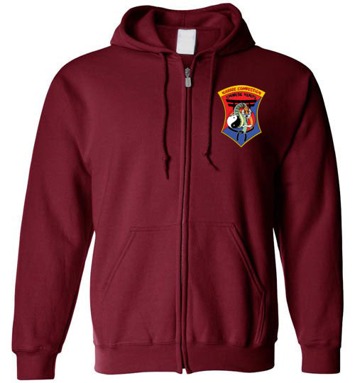 IKCA Crest Front & Back Gildan Zip Hoodie