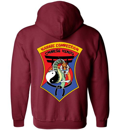 IKCA Crest Front & Back Gildan Zip Hoodie