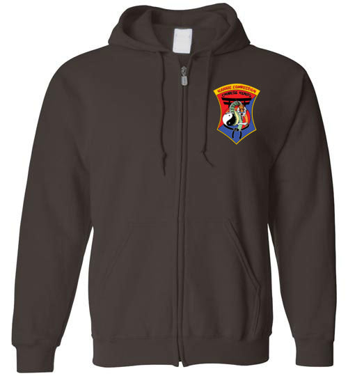 IKCA Crest Front & Back Gildan Zip Hoodie