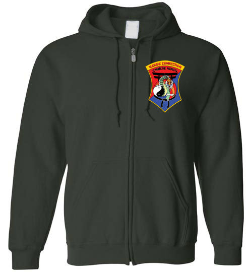 IKCA Crest & Dragon Gildan Zip Hoodie