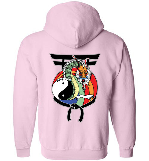 IKCA Crest & Dragon Gildan Zip Hoodie