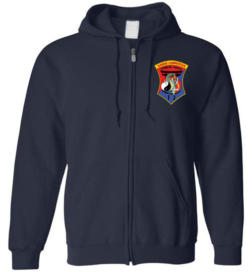 IKCA Crest Front & Back Gildan Zip Hoodie
