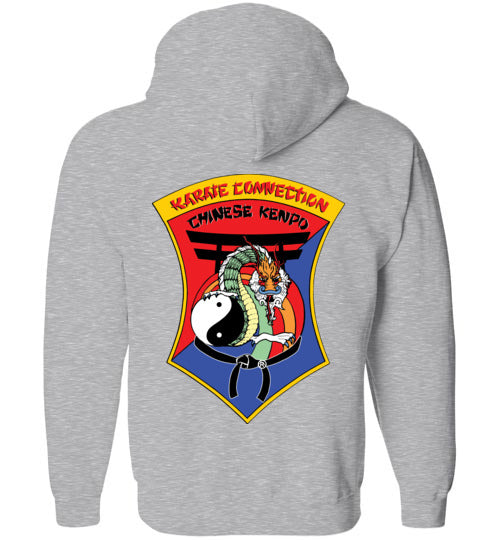 IKCA Crest Front & Back Gildan Zip Hoodie
