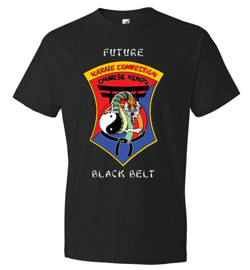 Kids Future IKCA Black Belt FRONT ONLY Anvil Fashion Shirt