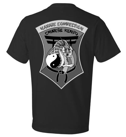 IKCA Grayscale Logo Front & Back Anvil TShirt