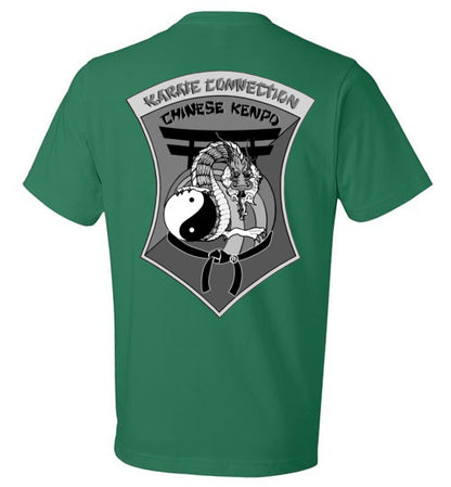 IKCA Grayscale Logo Front & Back Anvil TShirt