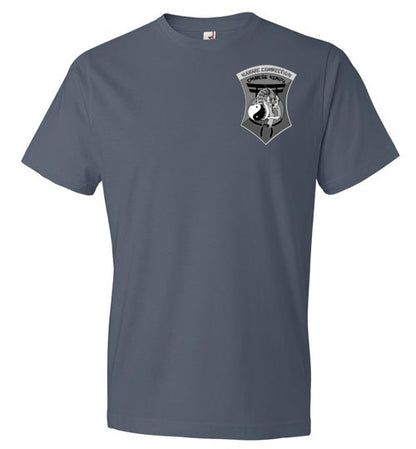 IKCA Grayscale Logo Front & Back Anvil TShirt