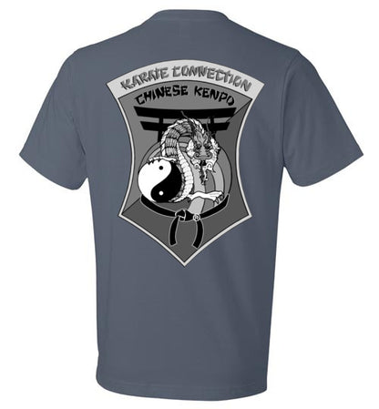 IKCA Grayscale Logo Front & Back Anvil TShirt