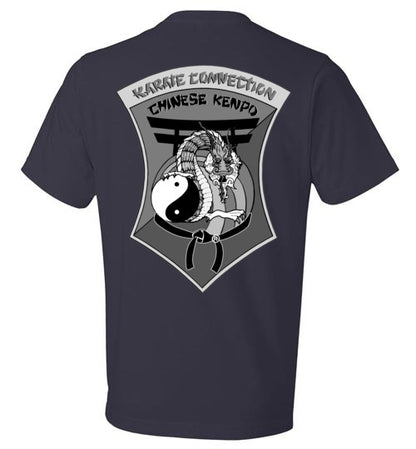 IKCA Grayscale Logo Front & Back Anvil TShirt