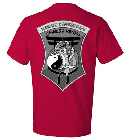 IKCA Grayscale Logo Front & Back Anvil TShirt
