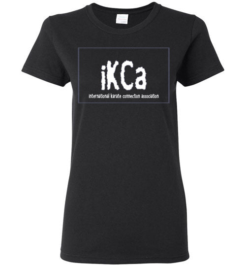 IKCA nWo style branding Gildan Ladies Tee