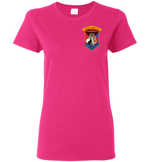 IKCA Crest & Dragon Gildan Ladies Short-Sleeve