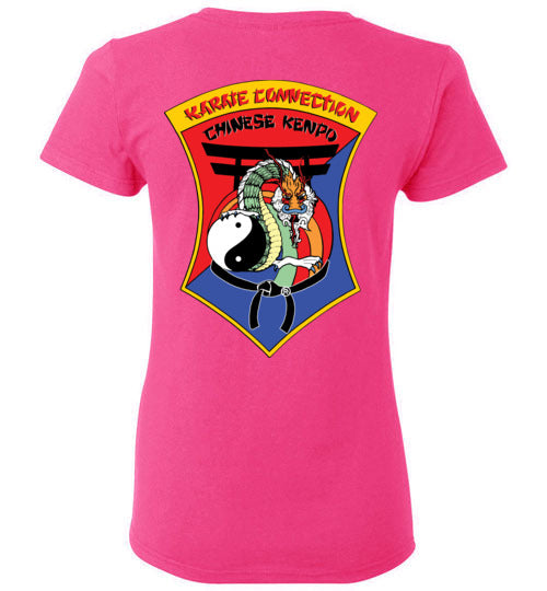 IKCA Crest Front & Back Gildan Ladies Short-Sleeve