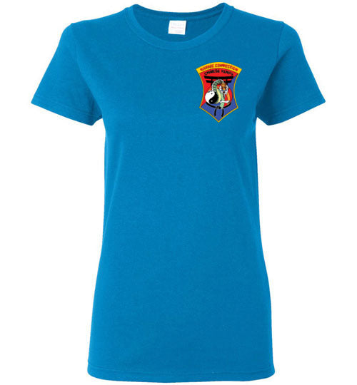 IKCA Crest & Dragon Gildan Ladies Short-Sleeve