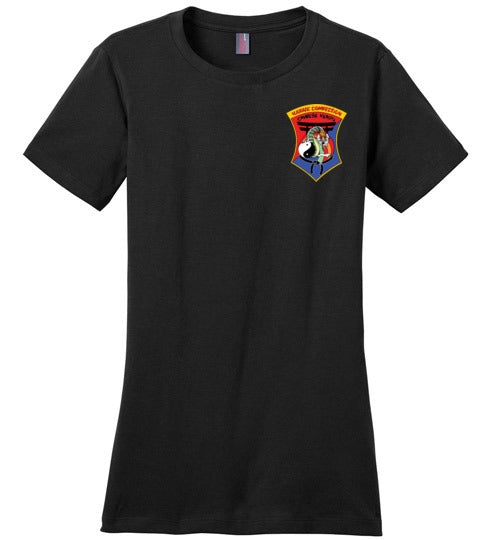 IKCA Crest Front & Back District Ladies Perfect Weight Tee