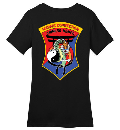 IKCA Crest Front & Back District Ladies Perfect Weight Tee