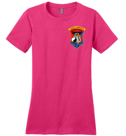 IKCA Crest & Dragon Ladies Perfect Weight Tee