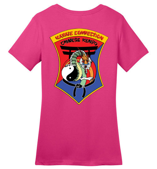 IKCA Crest Front & Back District Ladies Perfect Weight Tee