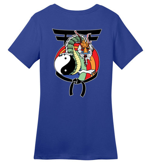 IKCA Crest & Dragon Ladies Perfect Weight Tee