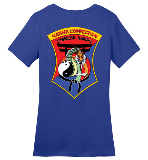 IKCA Crest Front & Back District Ladies Perfect Weight Tee