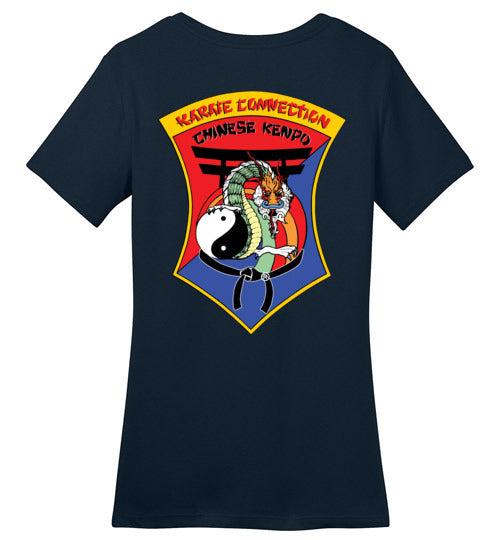 IKCA Crest Front & Back District Ladies Perfect Weight Tee