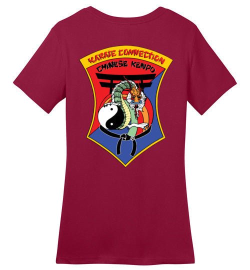 IKCA Crest Front & Back District Ladies Perfect Weight Tee