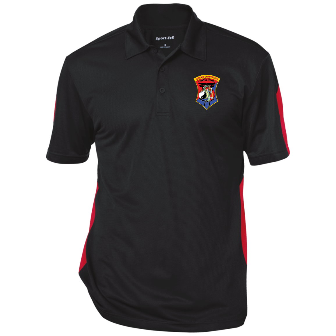 IKCA FRONT ONLY Logo Performance Textured Three-Button Polo