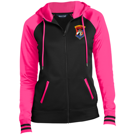 IKCA Logo FRONT ONLY Ladies' Sport-Wick® Full-Zip Hooded Jacket