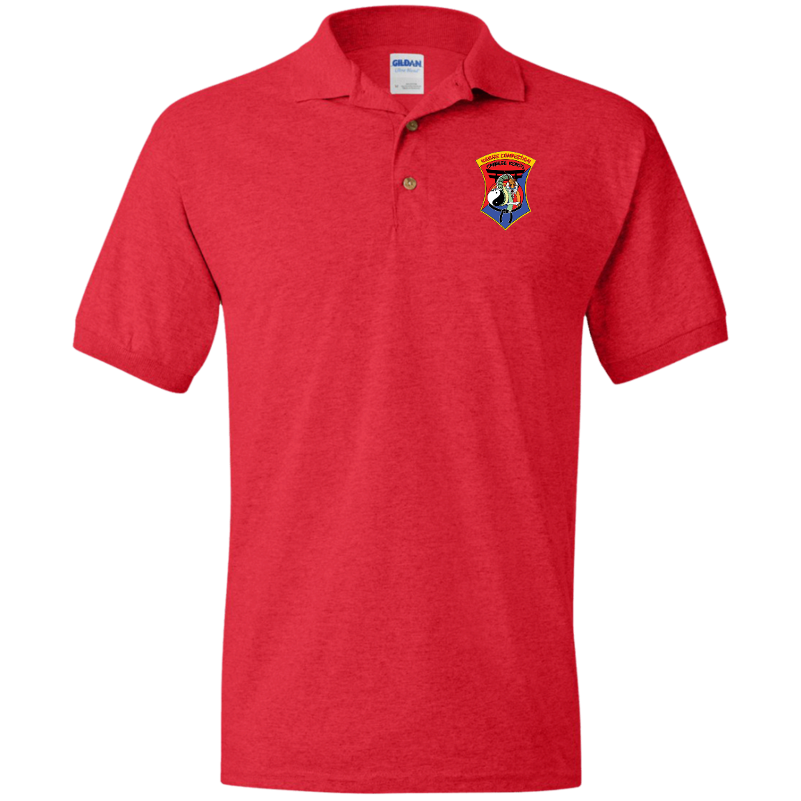 IKCA FRONT ONLY Logo Jersey Polo Shirt