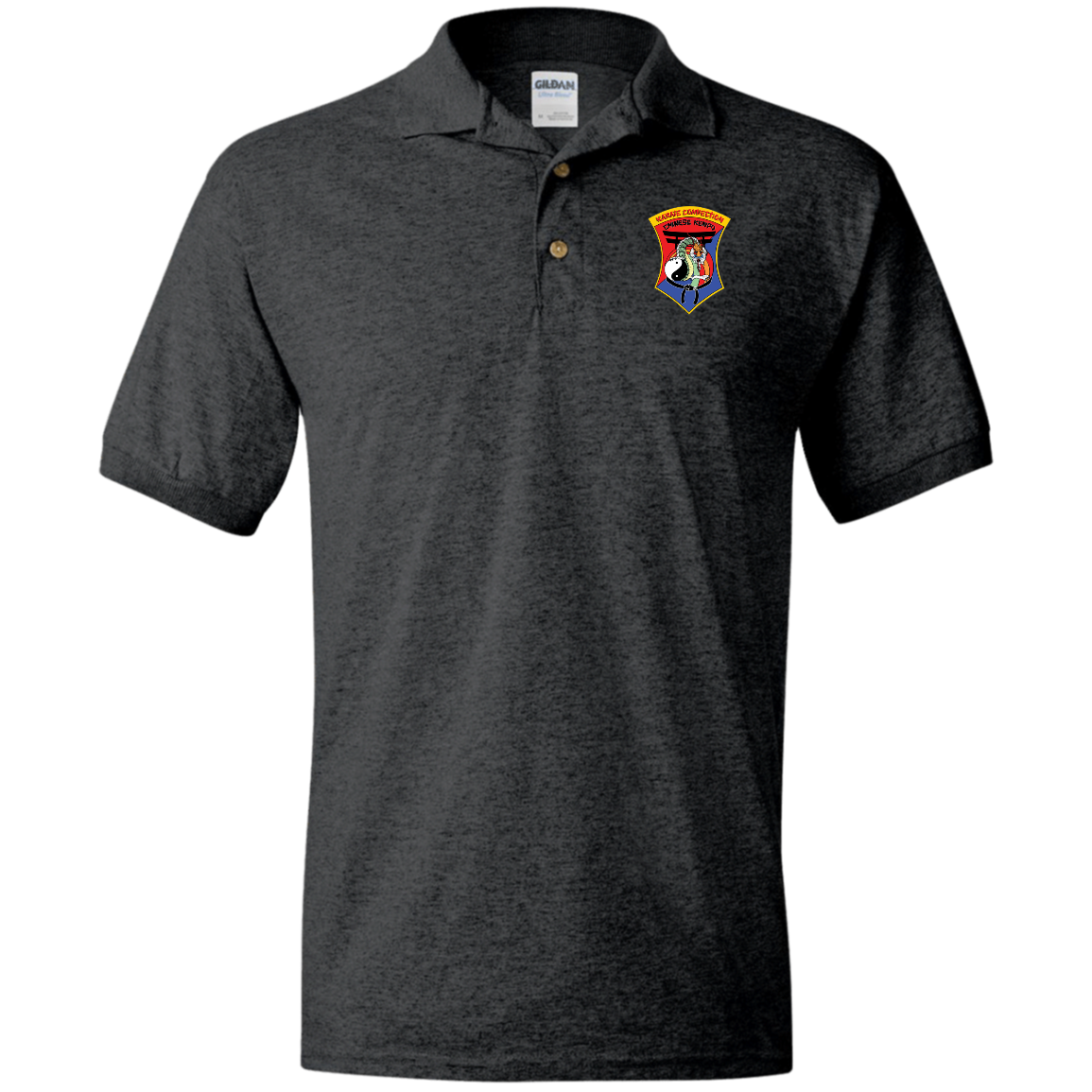 IKCA FRONT ONLY Logo Jersey Polo Shirt