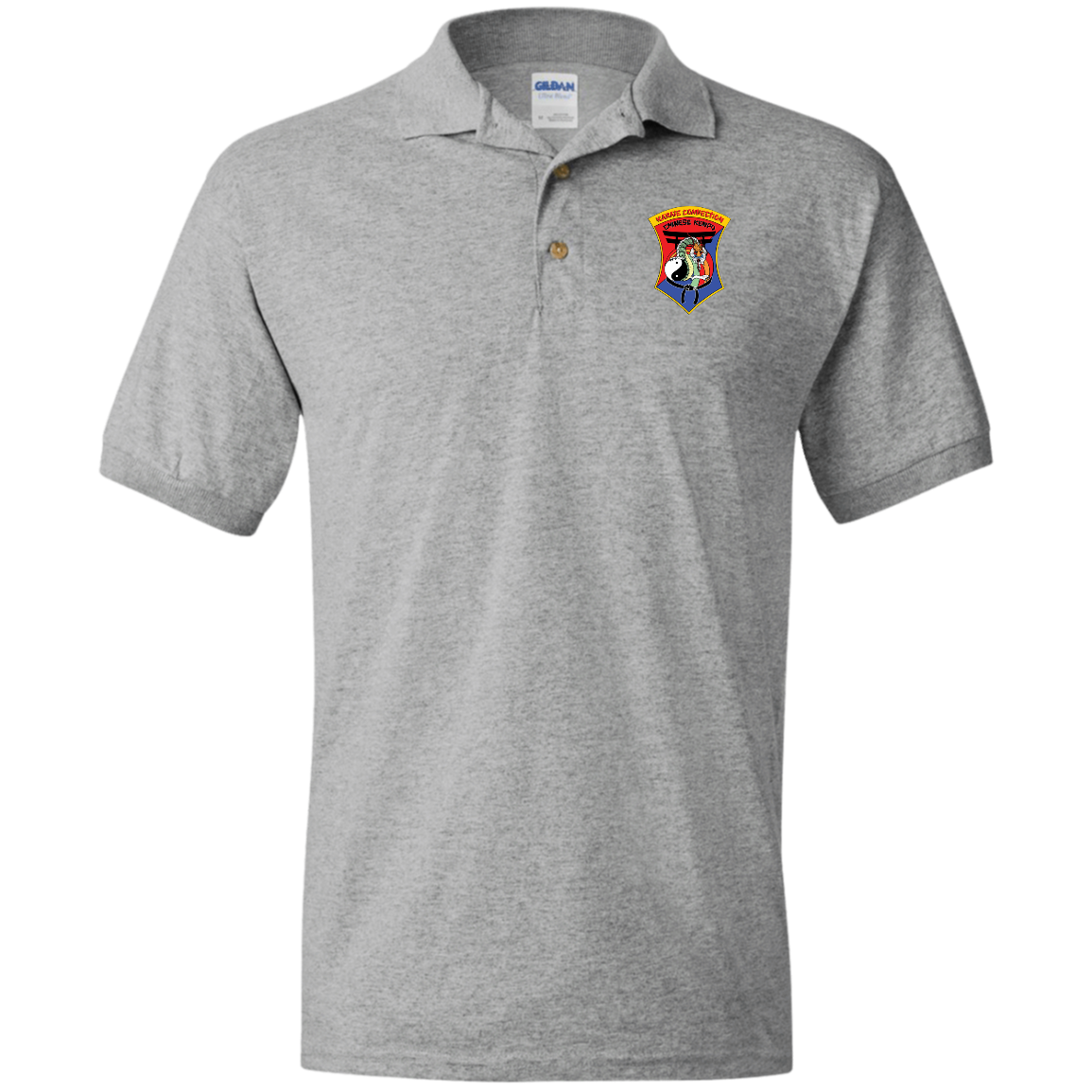 IKCA FRONT ONLY Logo Jersey Polo Shirt